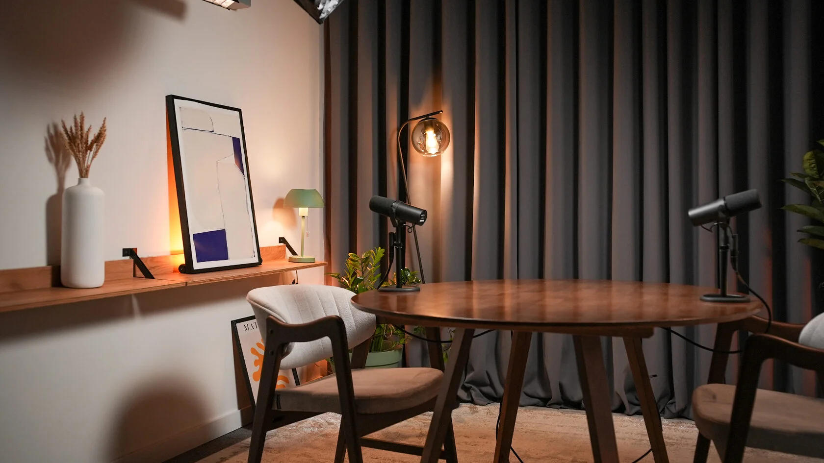 Malý sál - Microphones